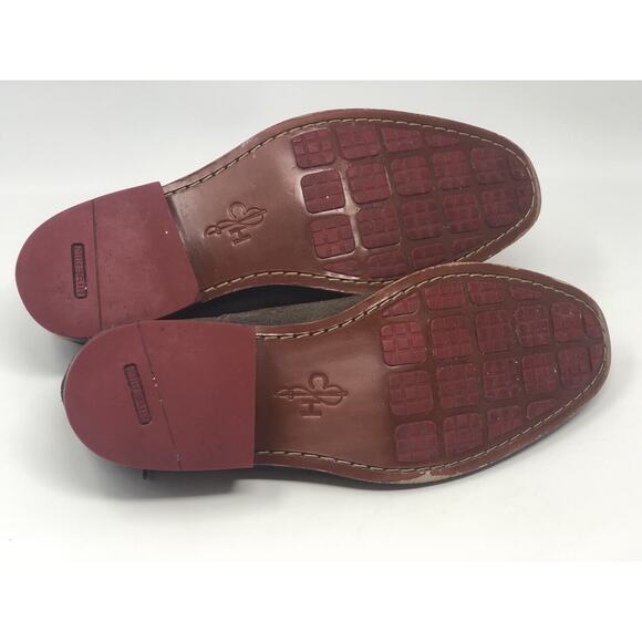 Cole Haan ~ Red Laces, Brown Suede Oxfords Shoes Size 11 (C09579) - Picture 8 of 12